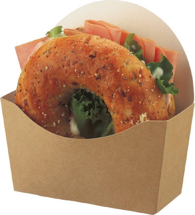  Colpac Kompostierbare Bagelboxen 