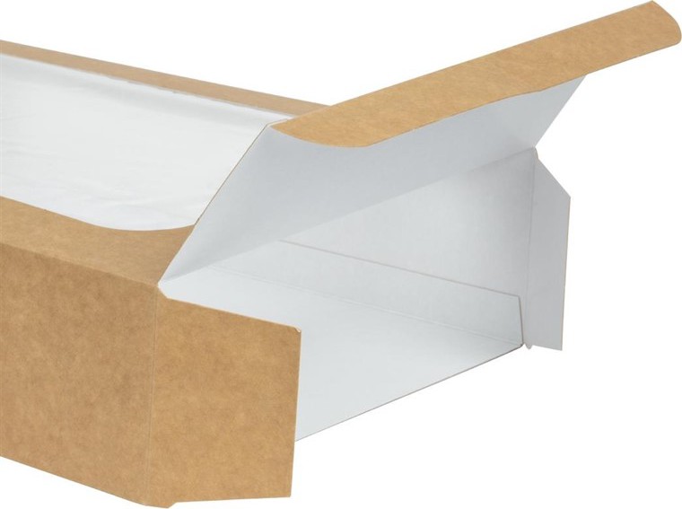  Vegware kompostierbare Sandwichboxen mit Deckel mittel (50 St&uuml;ck) 