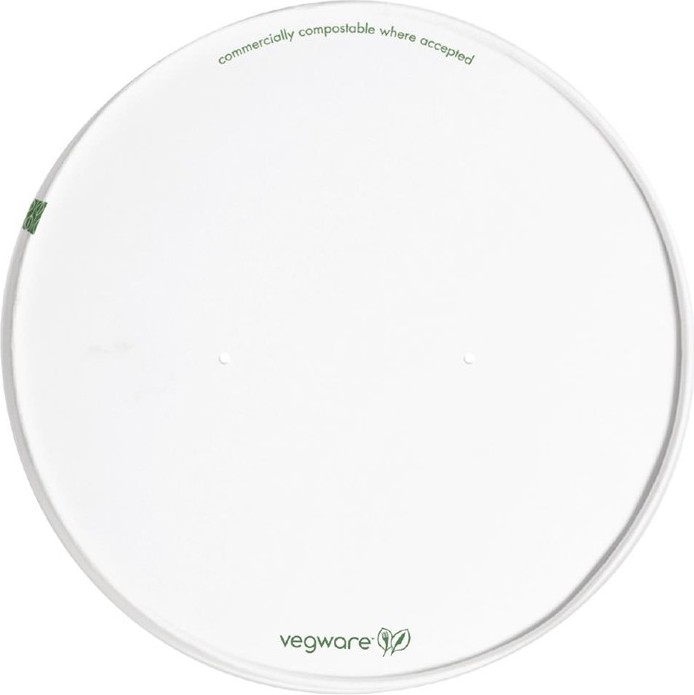  Vegware Kompostierbare Deckel der 185-Serie (300 St&uuml;ck) 