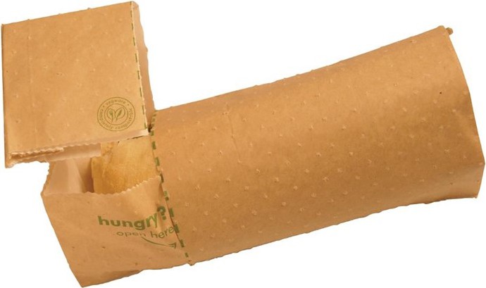  Vegware Kompostierbare Panini-T&uuml;ten aus Packpapier 