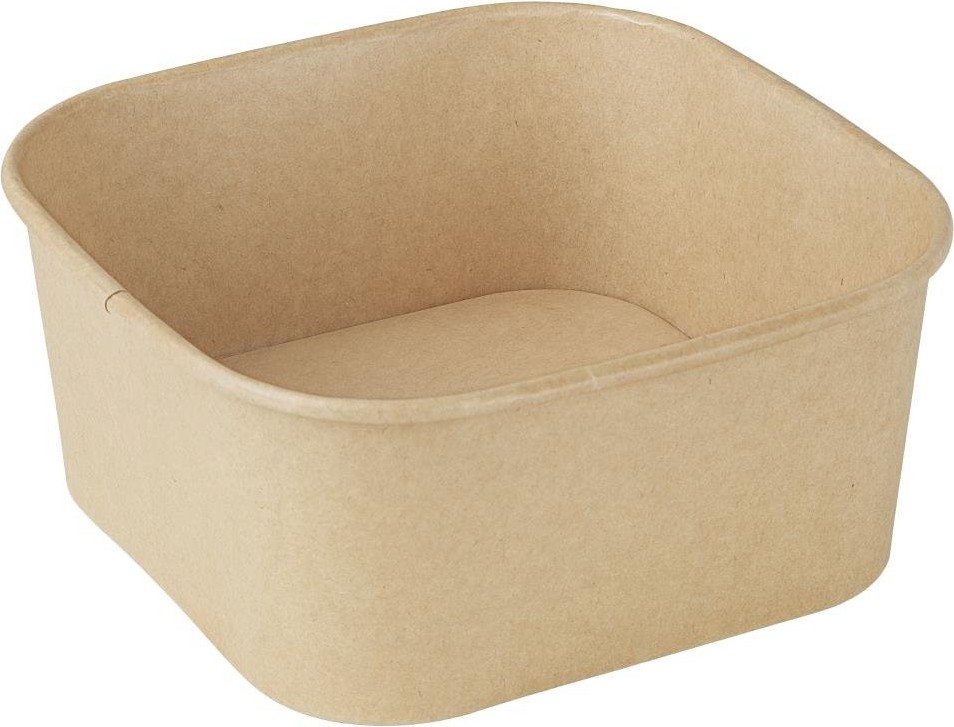  Fiesta Recyclingf&auml;hige quadratische Beh&auml;lterbasen 1400ml (300 St&uuml;ck) 