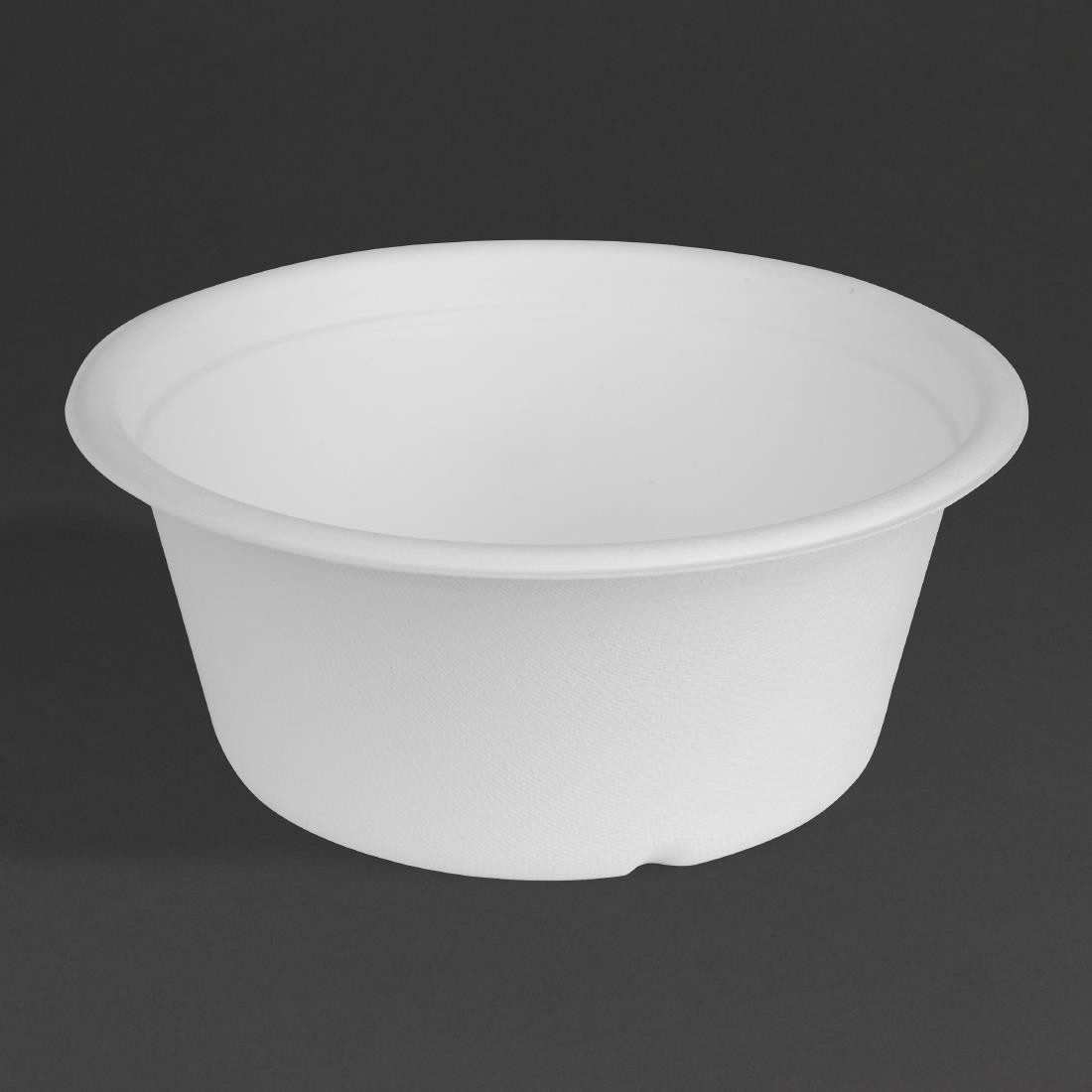  Fiesta Recyclable Fiesta Kompostierbare Bagasse Sch&uuml;ssel Basis 400ml (50 St&uuml;ck) 