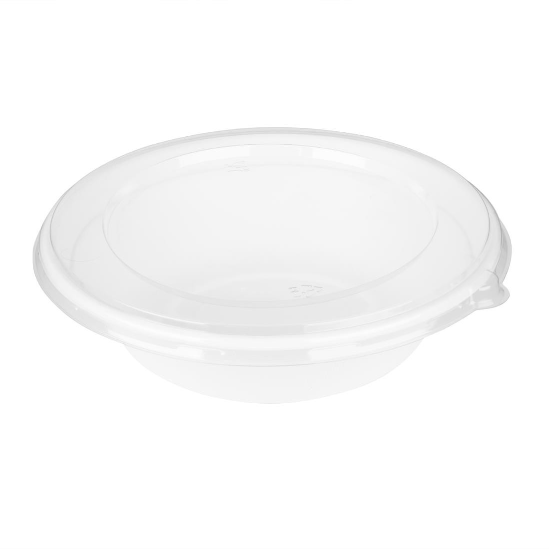  Fiesta Recyclable PET Lids f&uuml;r Poke Bowl Bases 24/32oz (50 St&uuml;ck) 