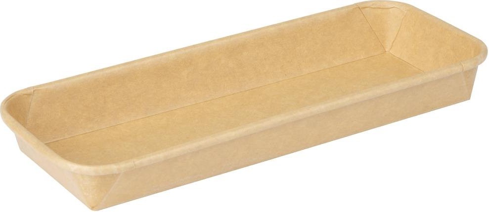  Fiesta Recyclable Nr. 2 Sushi-Schalen-B&ouml;den 220x90mm (300 St&uuml;ck) 
