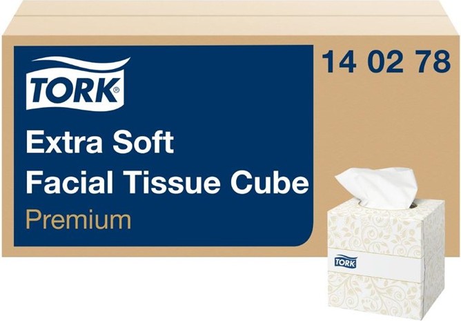 Tork Premium Extra Soft Kosmetikt&uuml;cher Box 2lagig (30x100) (30 St&uuml;ck) 