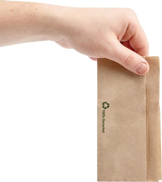  Fiesta Spenderservietten aus recyceltes Kraftpapier 32x30cm (6000 St&uuml;ck) 