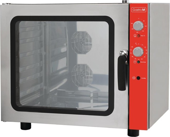  Gastro M Elektrischer Konvektionsofen B&auml;ckerei 6 Roste 400V 
