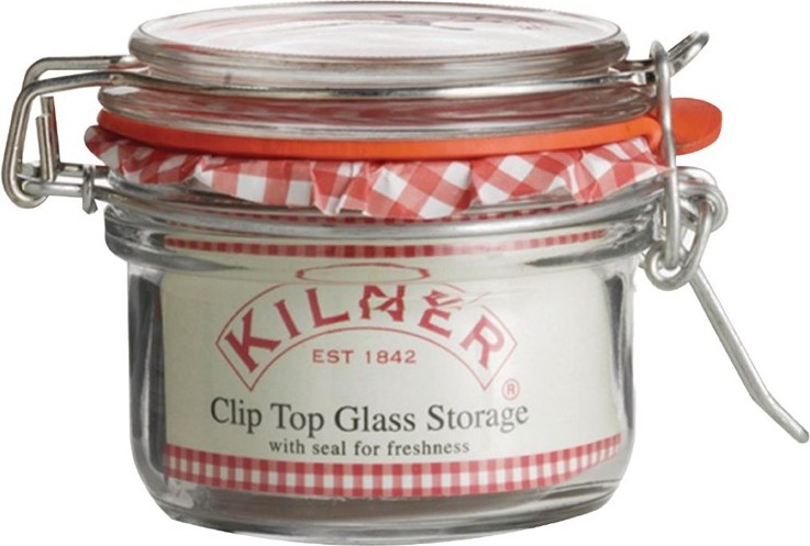  Kilner Einmachglas mit B&uuml;gelverschluss 125ml 