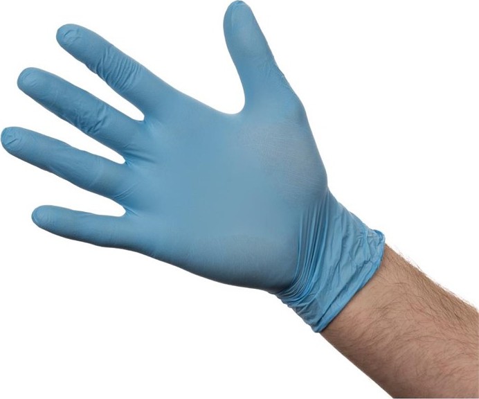  Gastronoble Nitrilhandschuhe puderfrei blau 