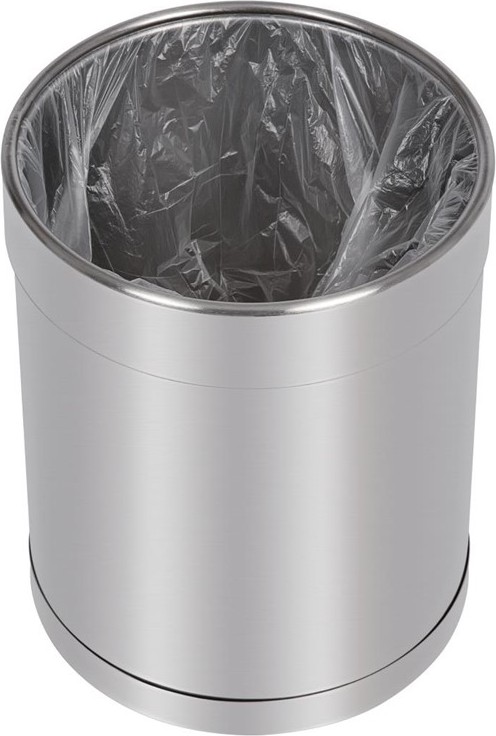  Bolero Papierkorb in Edelstahl 10,2L 