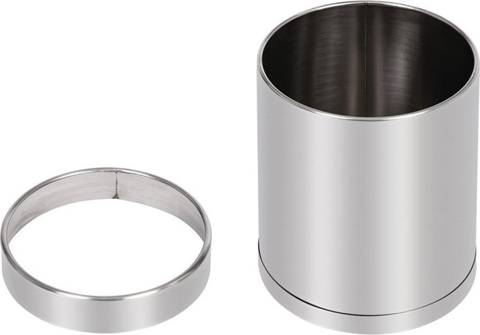  Bolero Papierkorb in Edelstahl 10,2L 