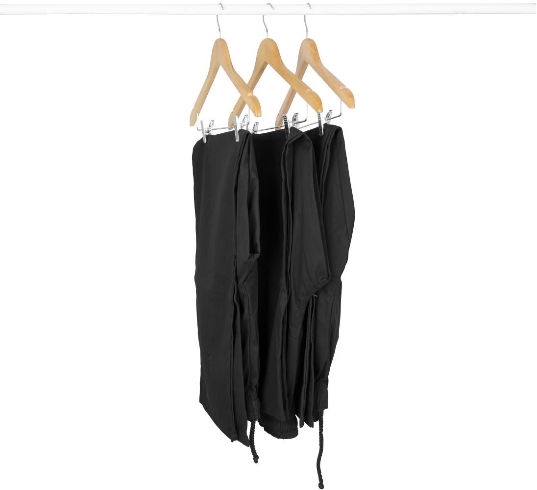  Bolero Holzkleiderb&uuml;gel mit Anti-Rutsch-Klammern (10er-Pack) 