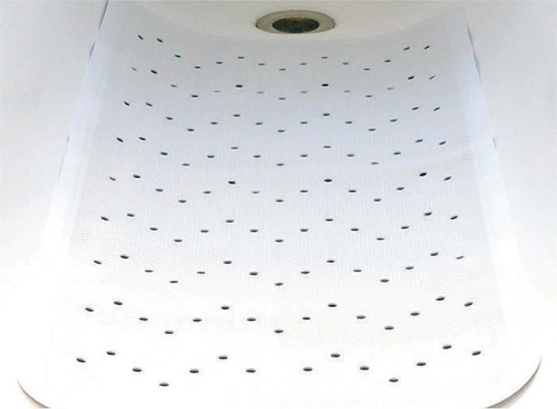  Mitre Essentials Badematte 74x34cm wei&szlig; 