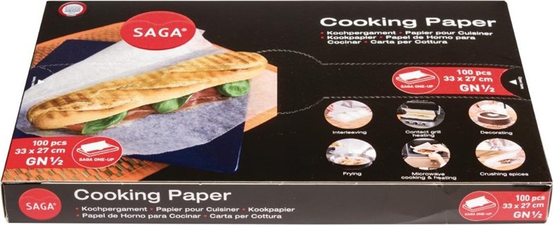  Gastronoble Paninipapier wei&szlig; 
