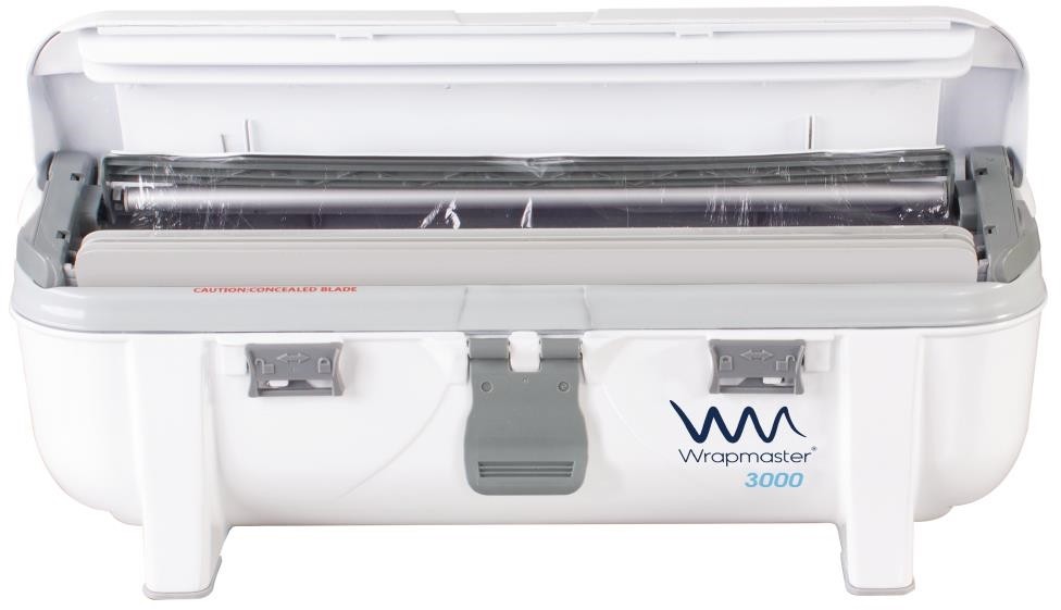  Wrapmaster 3000 Abroller und 3 x 300 m Frischhaltefolie 