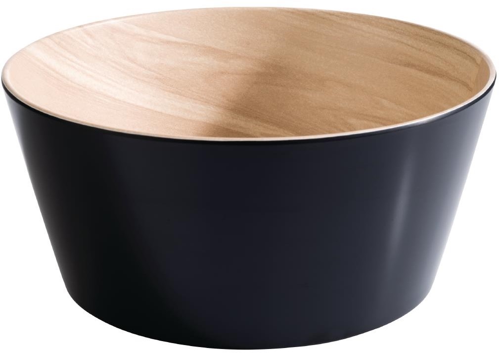  APS Frida Schale Holz & Schwarz 150(&Oslash;)mm 450ml 