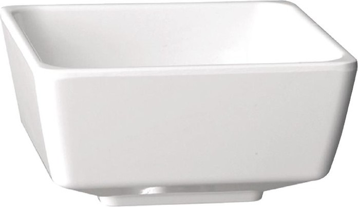  APS Float quadratische Schale wei&szlig; 25cm 