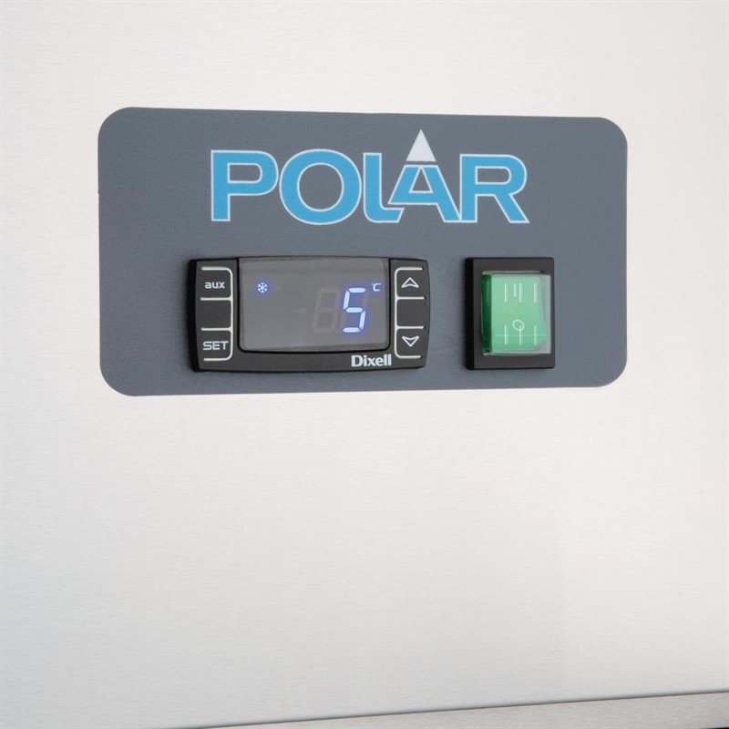  Polar Serie G Pizzak&uuml;hltisch Saladette 2-t&uuml;rig 254L 