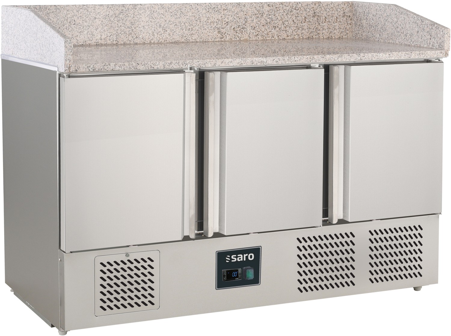  Saro Pizzatisch mit 3 T&uuml;ren,  Modell S 903 PZ S/S TOP PRO 