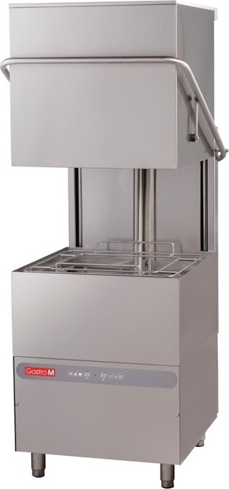  Gastro M Haubensp&uuml;lmaschine Maestro 400V mit Ablaufpumpe, Seifenspender und Zwischenbeh&auml;lter 