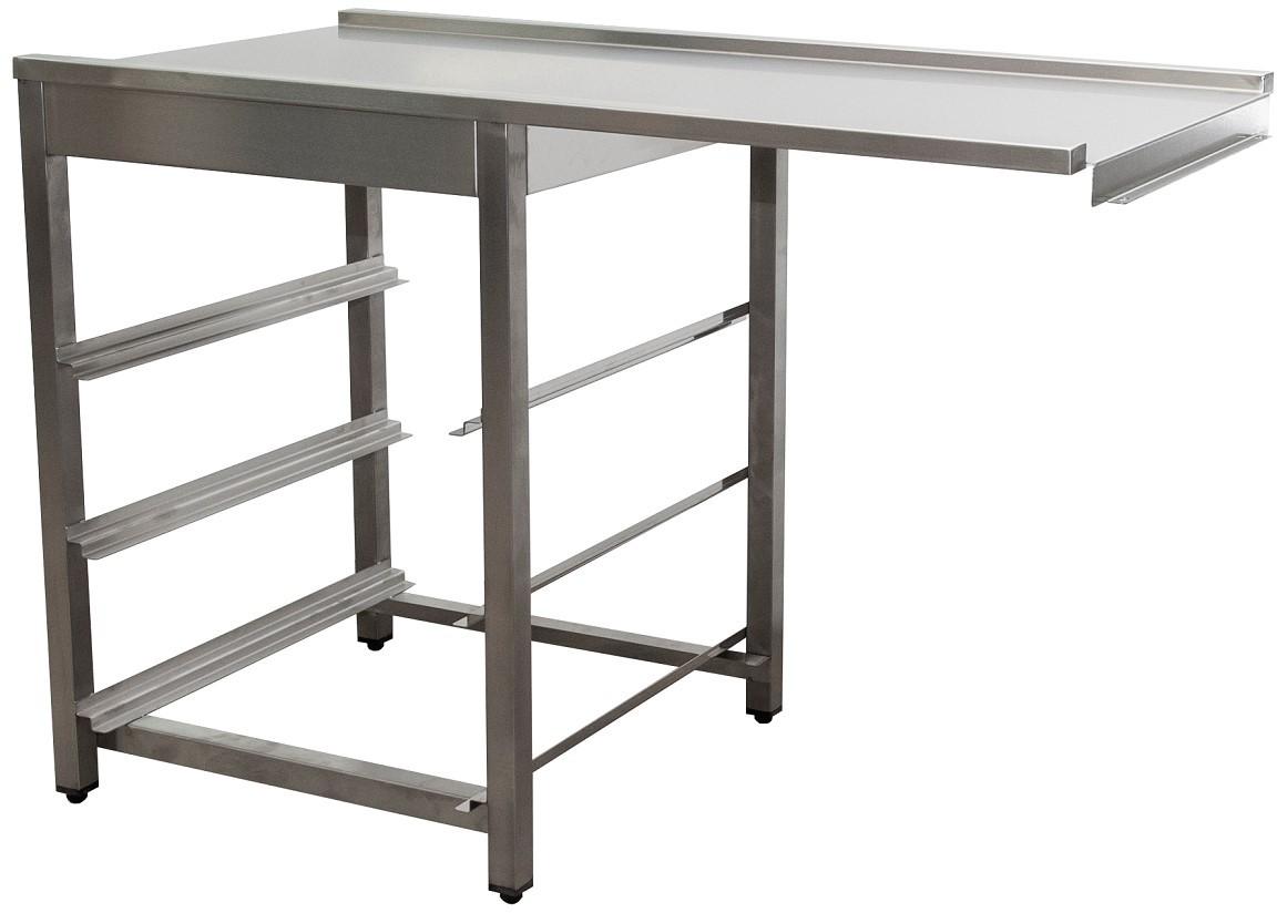  Saro Ablauftisch f&uuml;r Sp&uuml;lmaschine rechts 1200mm 