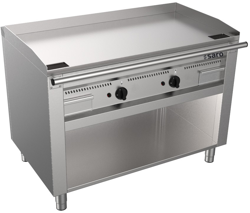  Saro Gas-Teppanyakigrill offenem Unterbau  Modell TEB2/120 G 