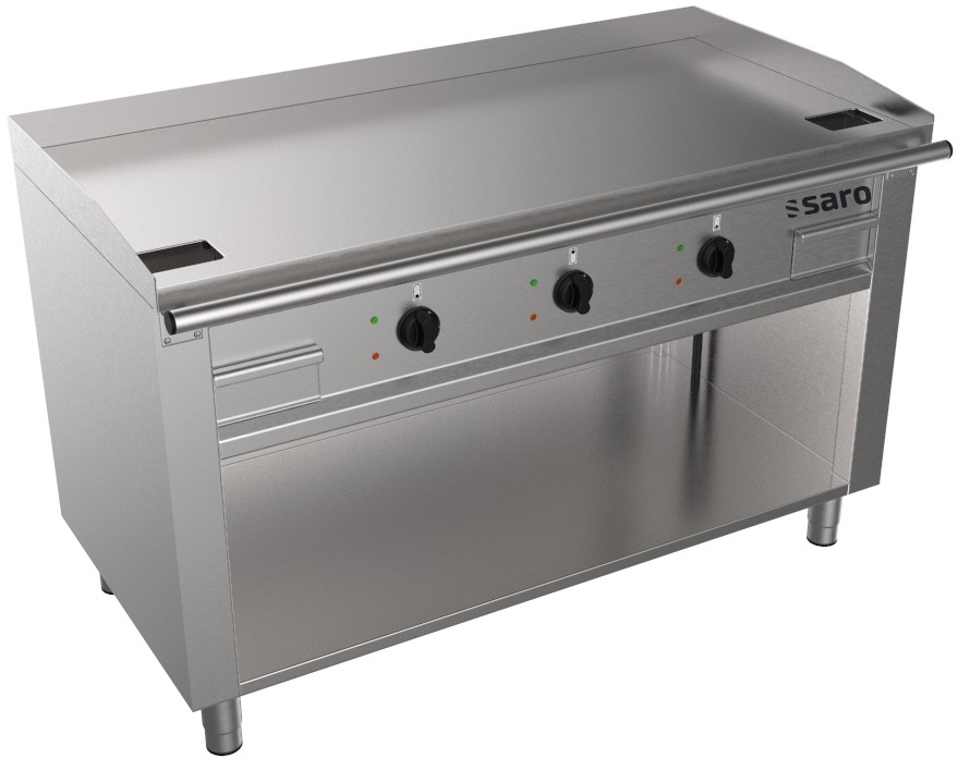  Saro Elektro-Teppanyakigrill offener Unterbau  Modell TED3/140E 