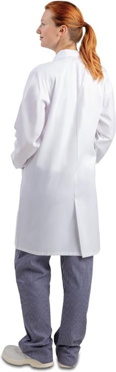  Whites lange Arbeitsjacke Unisex 