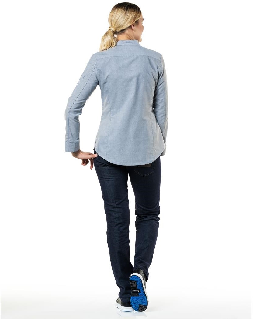  Chaud Devant Nordic Grau Damen Kochjacke 