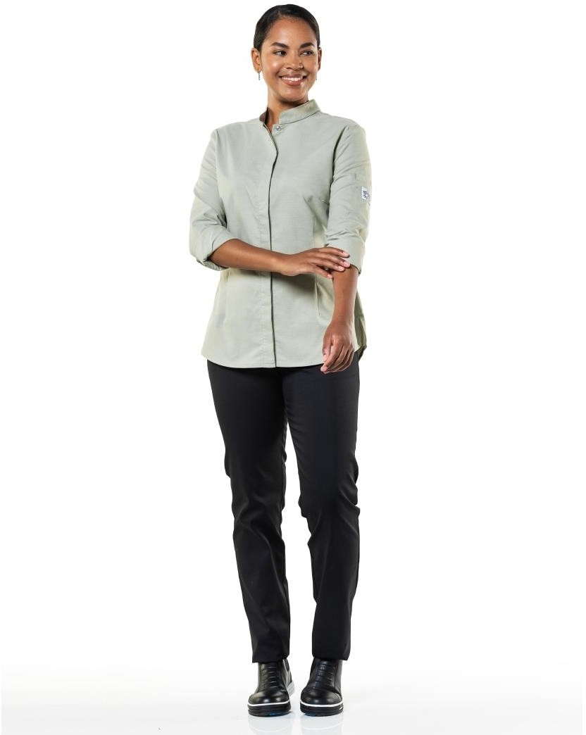  Chaud Devant Nordic Green Damen Kochjacke 