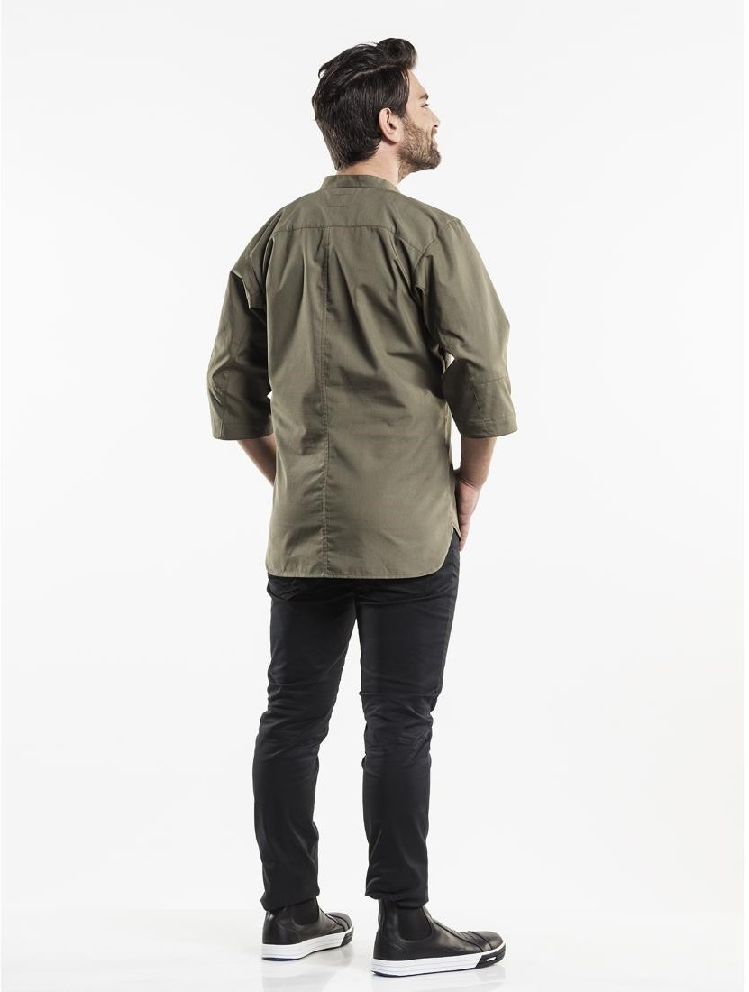  Chaud Devant Bujutsu Kochjacke gr&uuml;n 