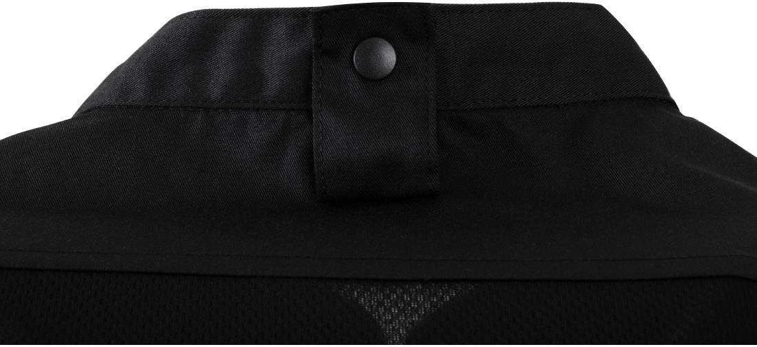  Southside Harlem Kurzarm-Kochjacke, Schwarz, 