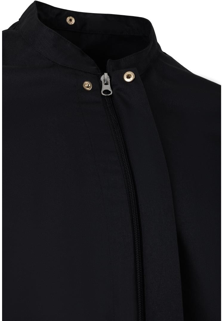  Southside Harlem Kurzarm-Kochjacke, Schwarz, 
