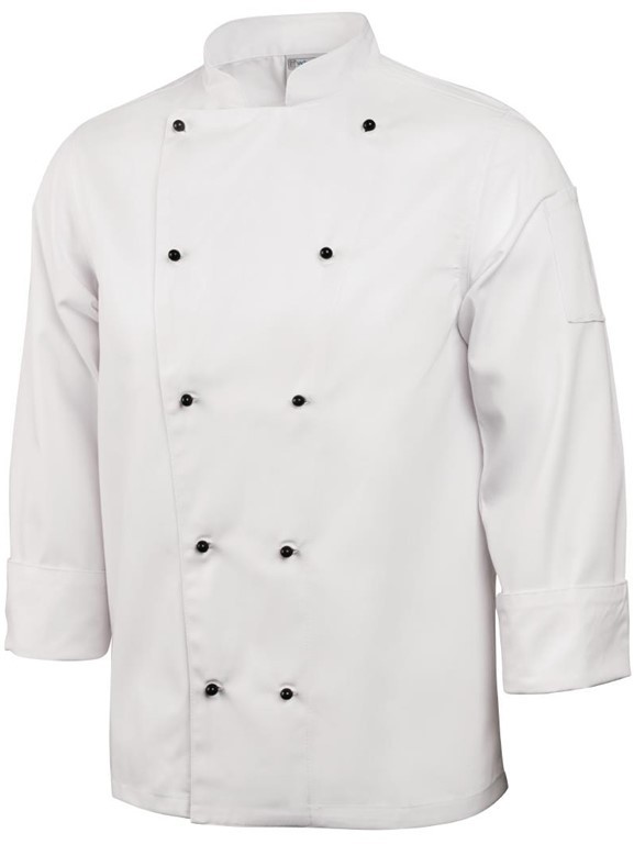  Whites Chicago Kochjacke lange &Auml;rmel wei&szlig; 