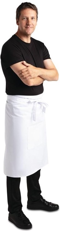  Whites Bistrosch&uuml;rze wei&szlig; 