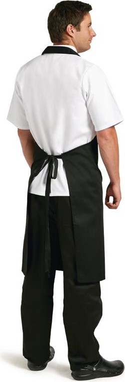  Whites Latzsch&uuml;rze aus Polybaumwolle schwarz XL 