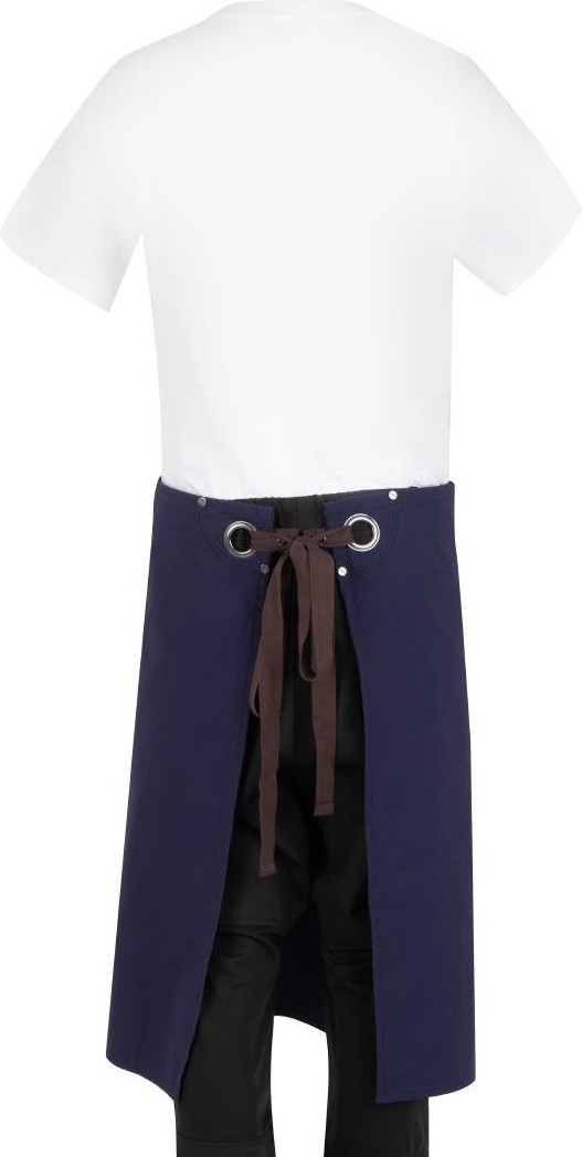 Southside Baumwoll-Canvas-Bistro-Sch&uuml;rze Marineblau 