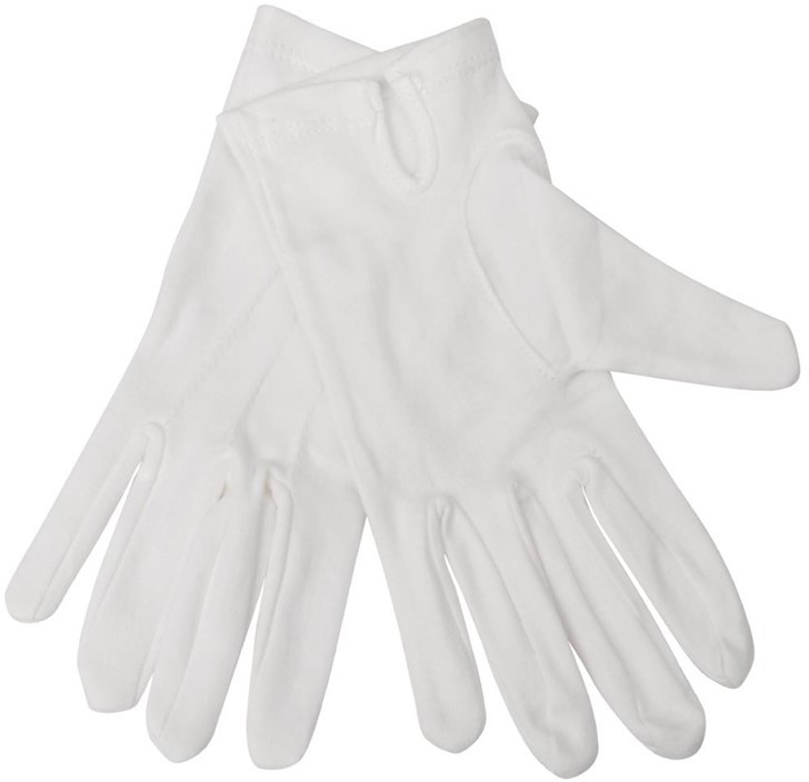  Gastronoble Herren Servierhandschuhe wei&szlig; 