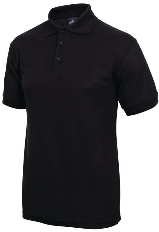  Gastronoble Unisex Poloshirt schwarz 