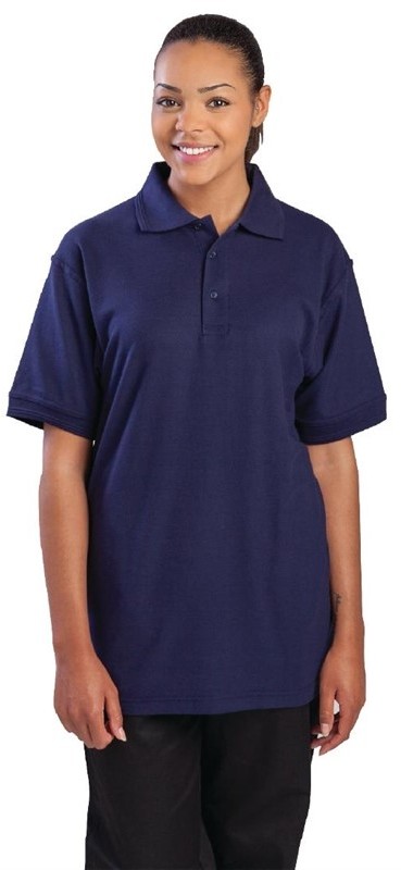  Gastronoble Unisex Poloshirt marineblau 