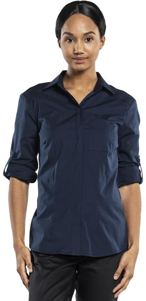  Chaud Devant Damen UFX Navy Bluse 
