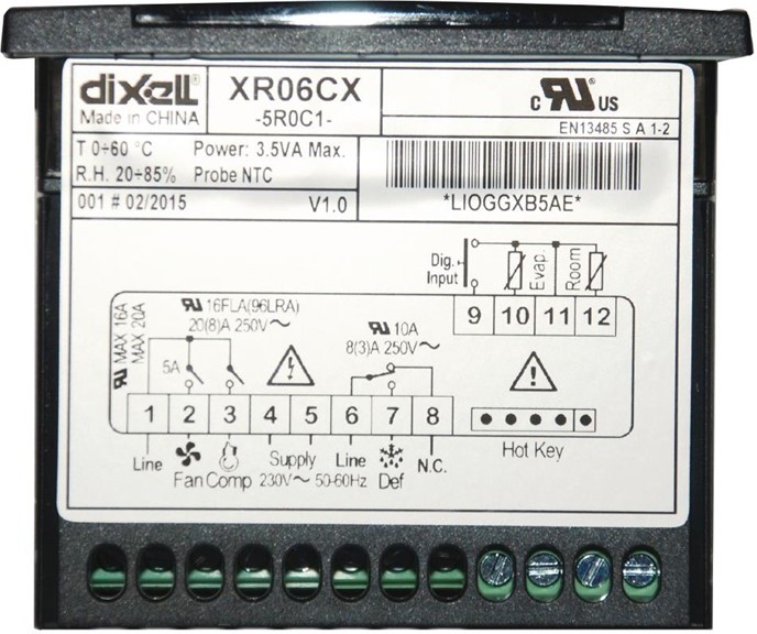  Polar Digitales Thermostat für G377-G379, G596-G601, U633, U635, GD873, GD874, DL914-DL917, U633 