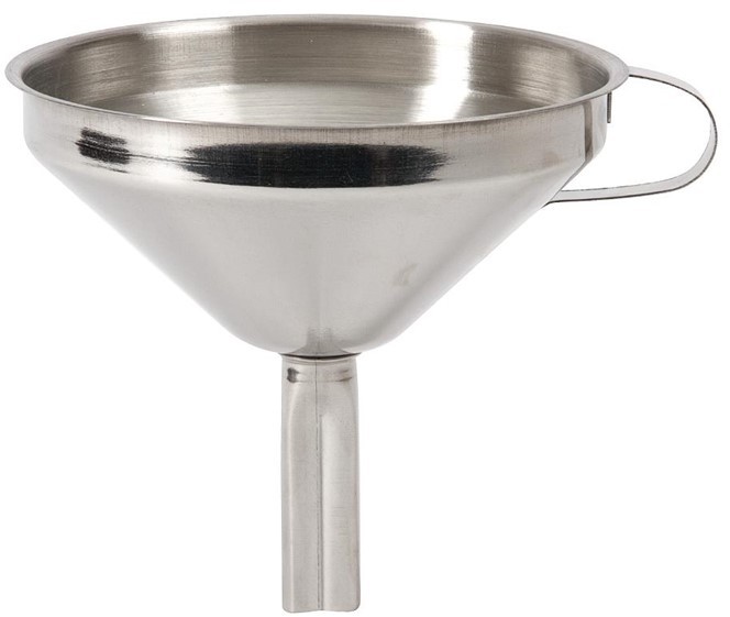  KitchenCraft Trichter Edelstahl 12,5cm 