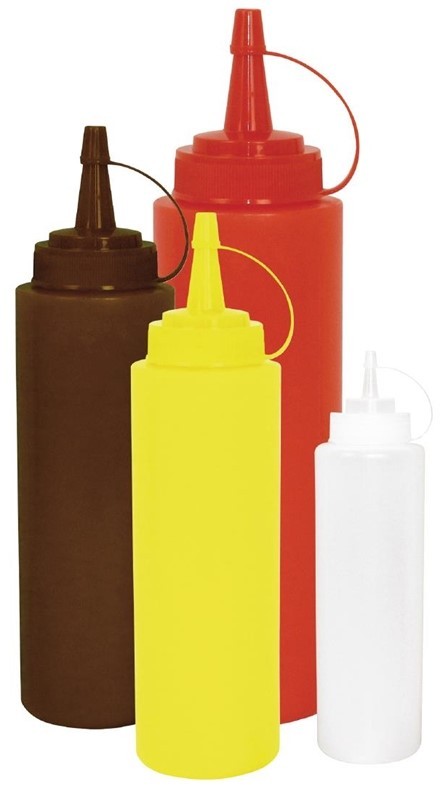  Vogue Quetschflasche braun 341ml 