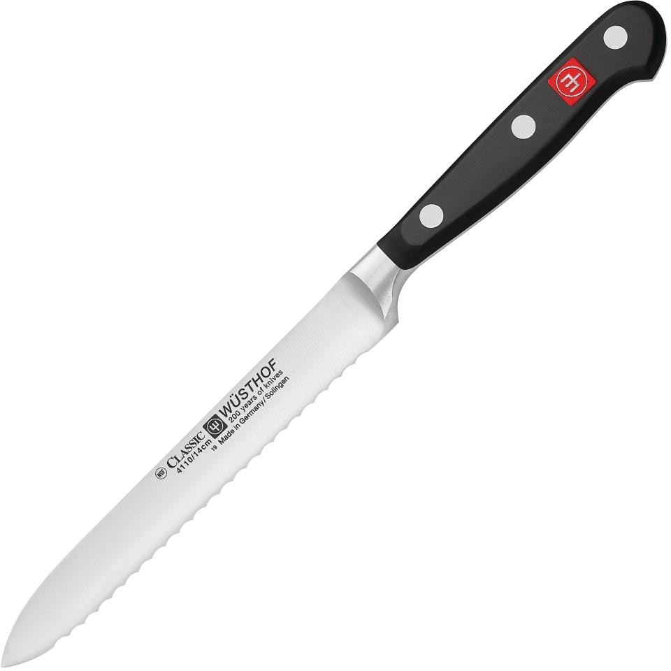  W&uuml;sthof Classic Allzweckmesser mit Wellenschliff 12.7 cm 