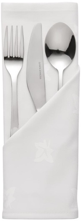  Mitre Luxury Luxor Servietten wei&szlig; 55cm 