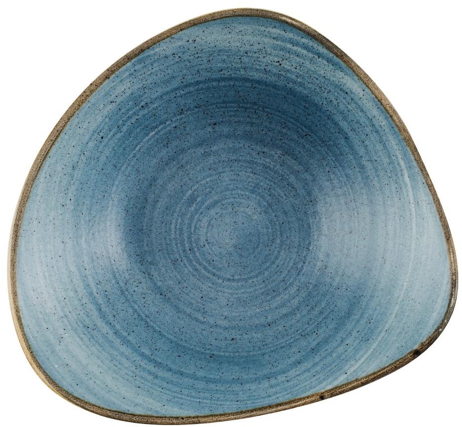  Churchill Stonecast Raw Lotus Schalen, Blaugr&uuml;n, 178 mm (12 St&uuml;ck) 