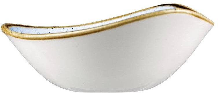  Churchill Stonecast Dreieckige Sch&uuml;ssel, Kornblumenblau, 184 mm, (12 St&uuml;ck) 