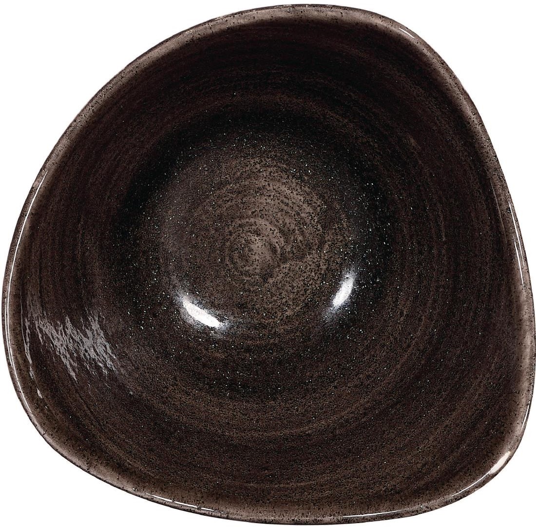  Churchill Stonecast Patina Dreieckige Schalen Schwarz 153mm (12 St&uuml;ck) 