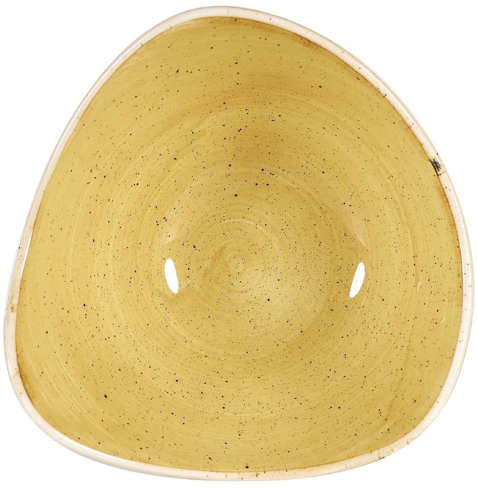  Churchill Stonecast Dreieckige Schalen, Senfkorngelb, 153 mm 